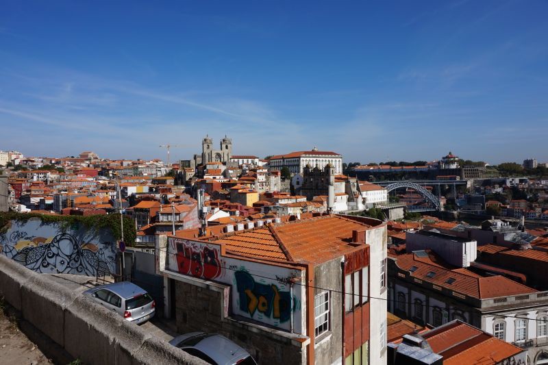 Sluníčko a teplota kolem třicítky - tak nás letos Porto přivítalo