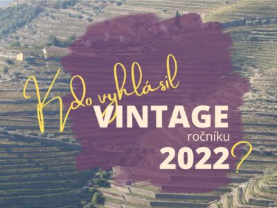 Dychtivě očekávané Vintage ročníku 2022 je na světě! Kdo jej deklaroval a jaké bude?